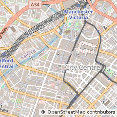 Map of Manchester