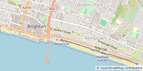 Map of Brighton