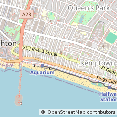 Map of Brighton