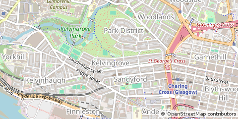 Map of Glasgow