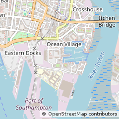 Map of Southampton