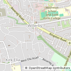 Map of Hull, East Yorkshire