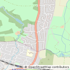 Map of Greater Manchester