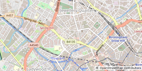 Map of Birmingham