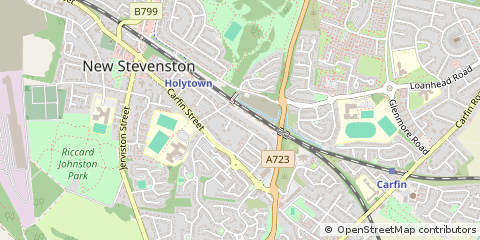 Map of Motherwell