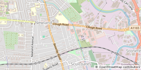 Map of Hull