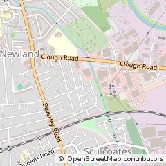 Map of Hull