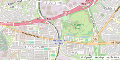Map of Glasgow