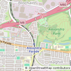 Map of Glasgow