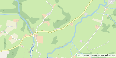 Map of Ceredigion