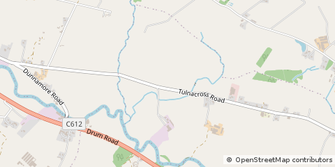 Map of Cookstown, County Tyrone