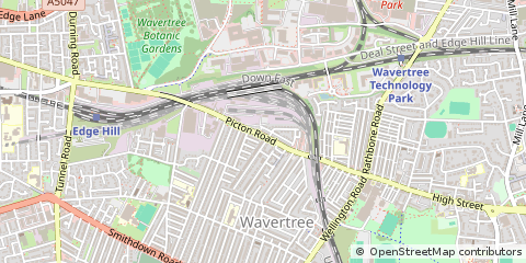Map of Liverpool