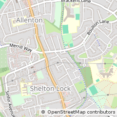 Map of Derby