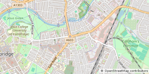 Map of Cambridge