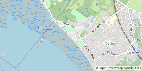 Map of Southampton, Hampshire