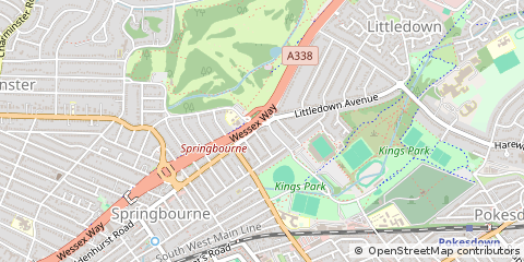 Map of Bournemouth