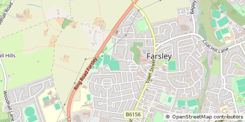 Map of Pudsey