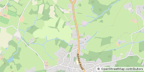 Map of Tenterden