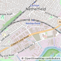 Map of Nottingham