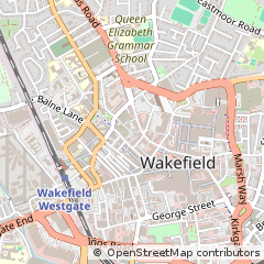 Map of Wakefield