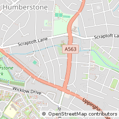 Map of Nottingham, Nottinghamshire
