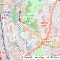 Map of Stoke-on-Trent, Staffordshire