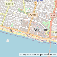 Map of Brighton, East Sussex