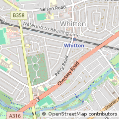 Map of Twickenham