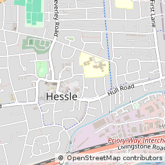 Map of Hessle, East Yorkshire