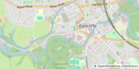 Map of Manchester