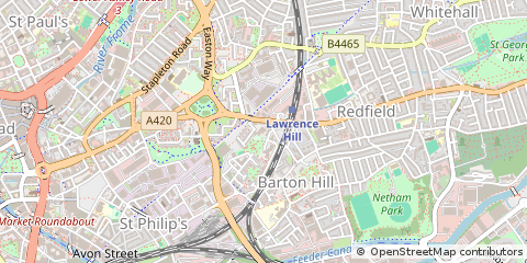 Map of Bristol