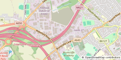 Map of Leeds