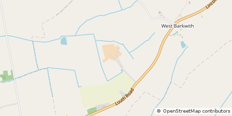 Map of West Barkwith, Lincolnshire