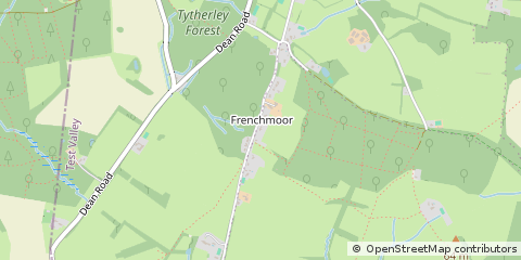 Map of Salisbury, Wiltshire