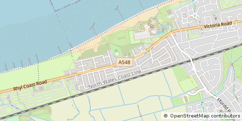 Map of Prestatyn