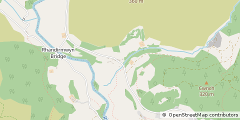 Map of Llandovery