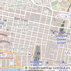 Map of Glasgow