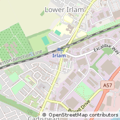 Map of Manchester, Greater Manchester