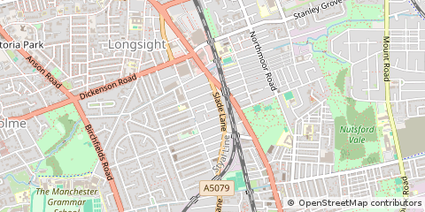 Map of Manchester