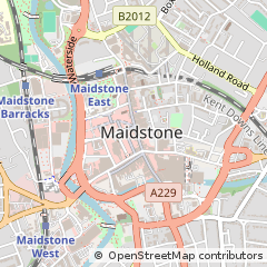 Map of Maidstone