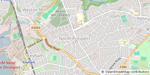 Map of Plymouth