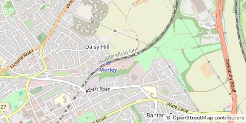 Map of Morley Leeds