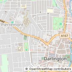 Map of Darlington, CO. Durham