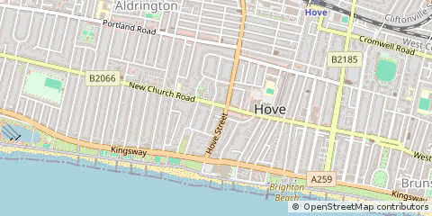 Map of Hove