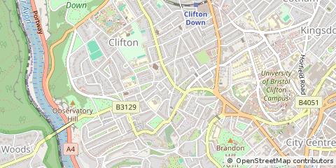Map of Bristol
