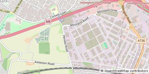 Map of Glasgow