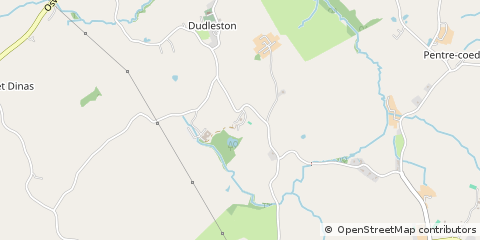 Map of Shropshire