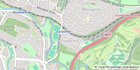 Map of Glasgow