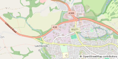 Map of Saltash Industrial Estate,, Saltash, Cornwall