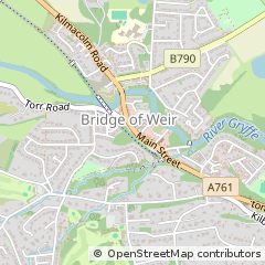 Map of Renfrewshire